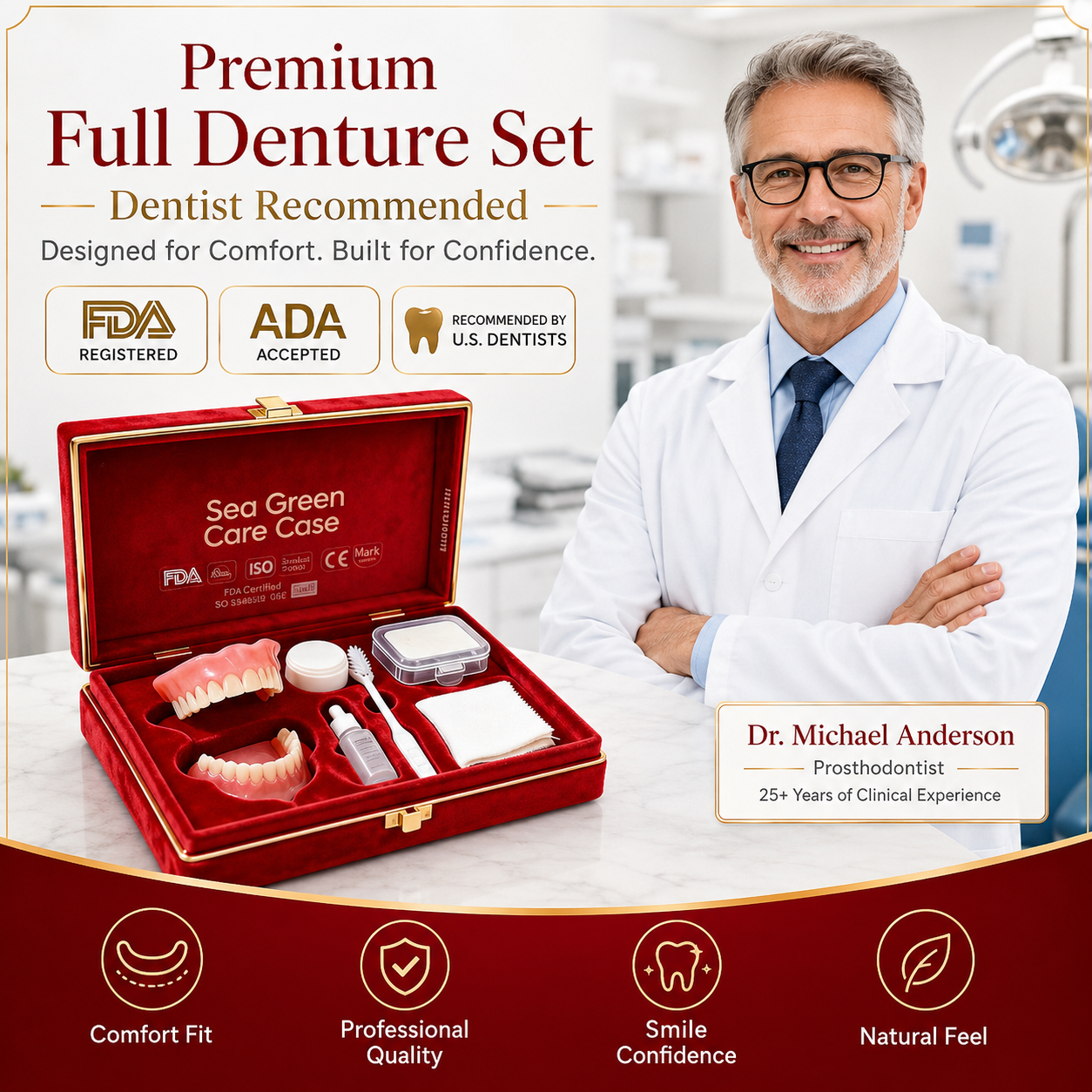 🏆Ends Today: 70% OFF! 🏆2026 Bestselling Product🦷 Fit for a Fresh Smile, Say Goodbye to Wearing Discomfort!