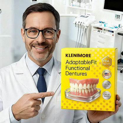 ⏰Ends Today: 70% OFF! 🌎KLENIMORE™ Custom-Fit  Dentures— Designed for Comfort and a Natural-Looking Smile