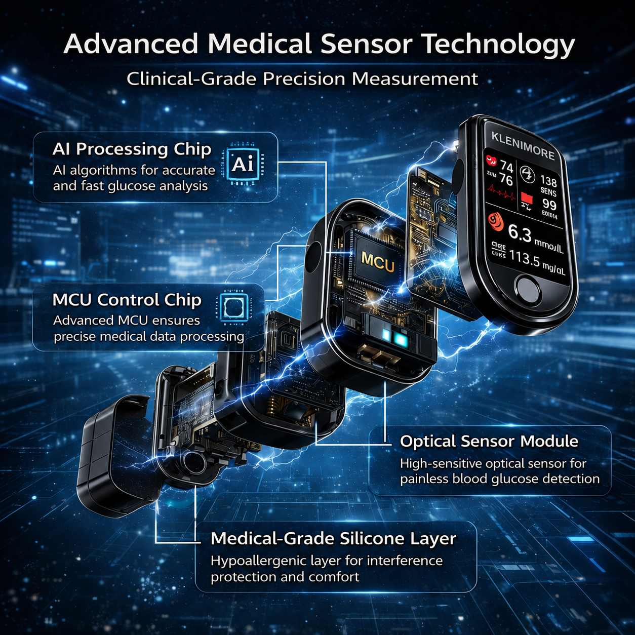 🔥Final 3 Hours: 70% OFF🏆Develops Newly Launched Non-Invasive Smart  Tracking Device✅TGA Approved