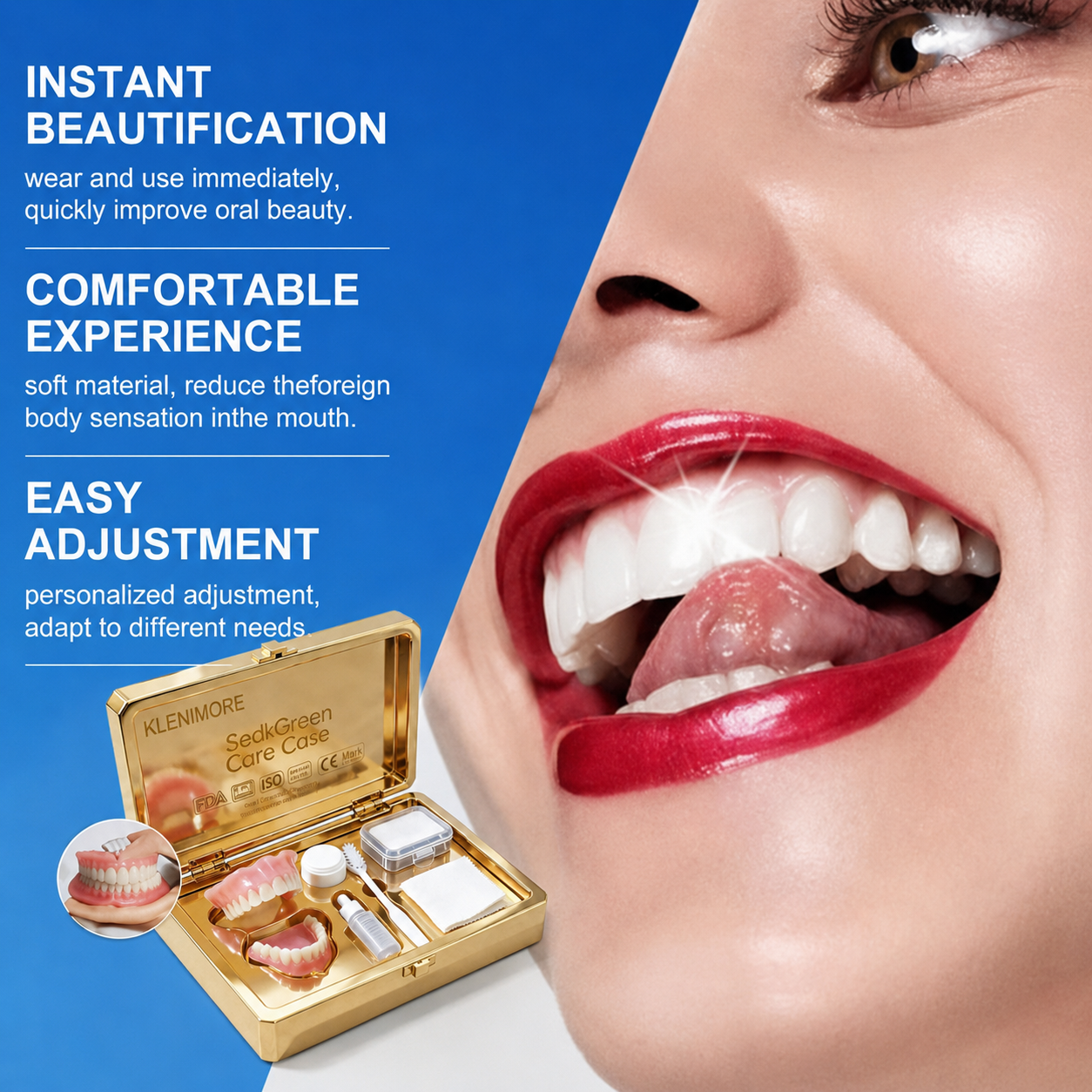 🏆Ends Today: 70% OFF! 🏆2026 Bestselling Product🦷 Fit for a Fresh Smile, Say Goodbye to Wearing Discomfort!🌎